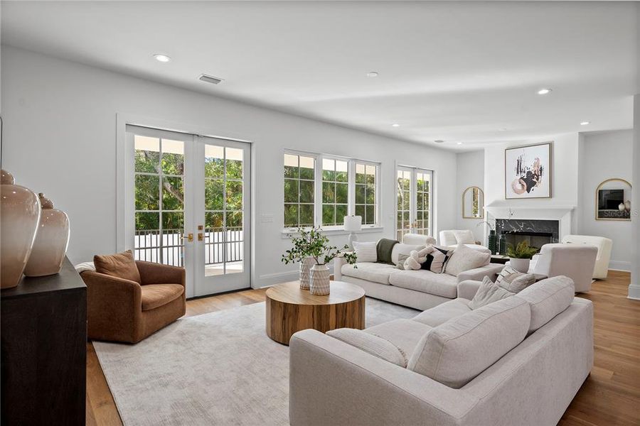 Furnished interior view inside a new home in , Tampa (Image 7).