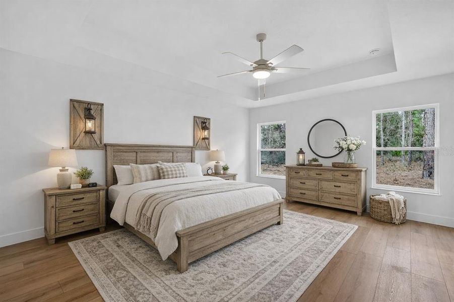 Furnished interior view inside a new home in , Wildwood (Image 14).