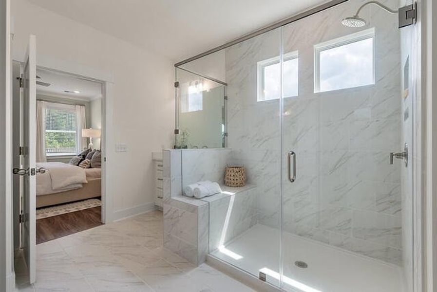 Furnished interior view inside a new home in , Huger (Image 35).