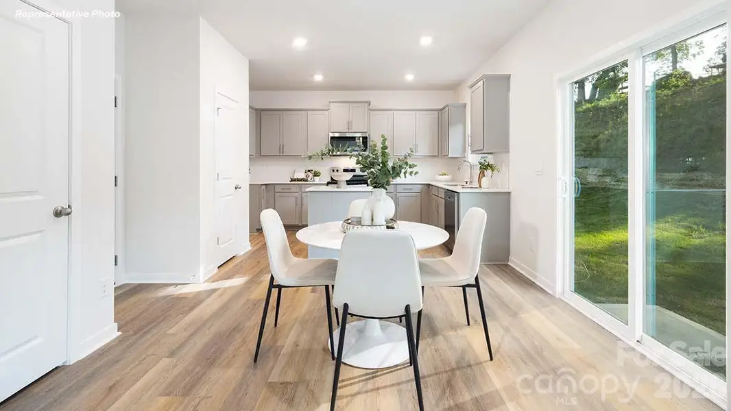 Furnished interior view inside a new home in Bristol Terrace, Statesville (Image 4).