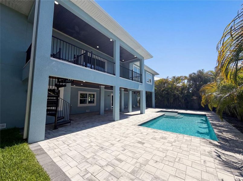 Exterior details and patio area of a home in , Dunedin (Image 22).
