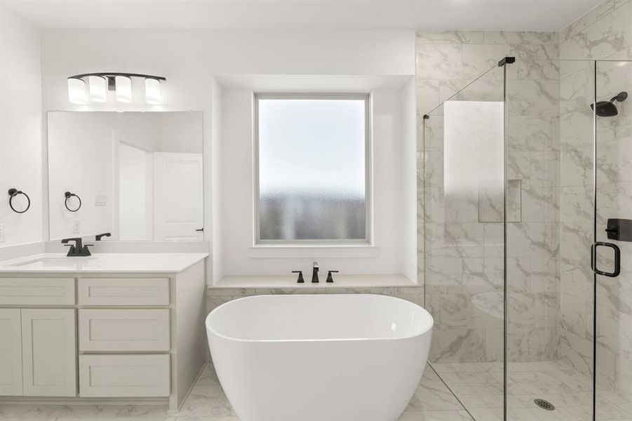 Furnished interior view inside a new home in Inspiration, Lucas (Image 14).