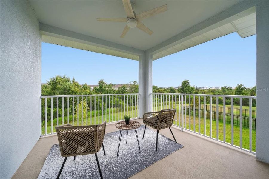 Exterior details and patio area of a home in , Wesley Chapel (Image 28).