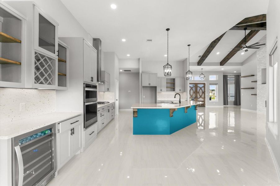 Furnished interior view inside a new home in , Rosharon (Image 7).