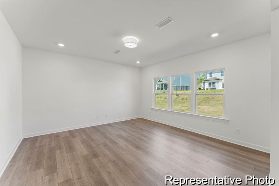 Spacious, unfurnished interior of a new home in Lake Royale, Louisburg (Image 9). Spacious, unfurnished interior of a new home in Lake Royale, Louisburg (Image 9).