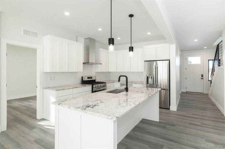Furnished interior view inside a new home in , Granby (Image 1). Furnished interior view inside a new home in , Granby (Image 1).