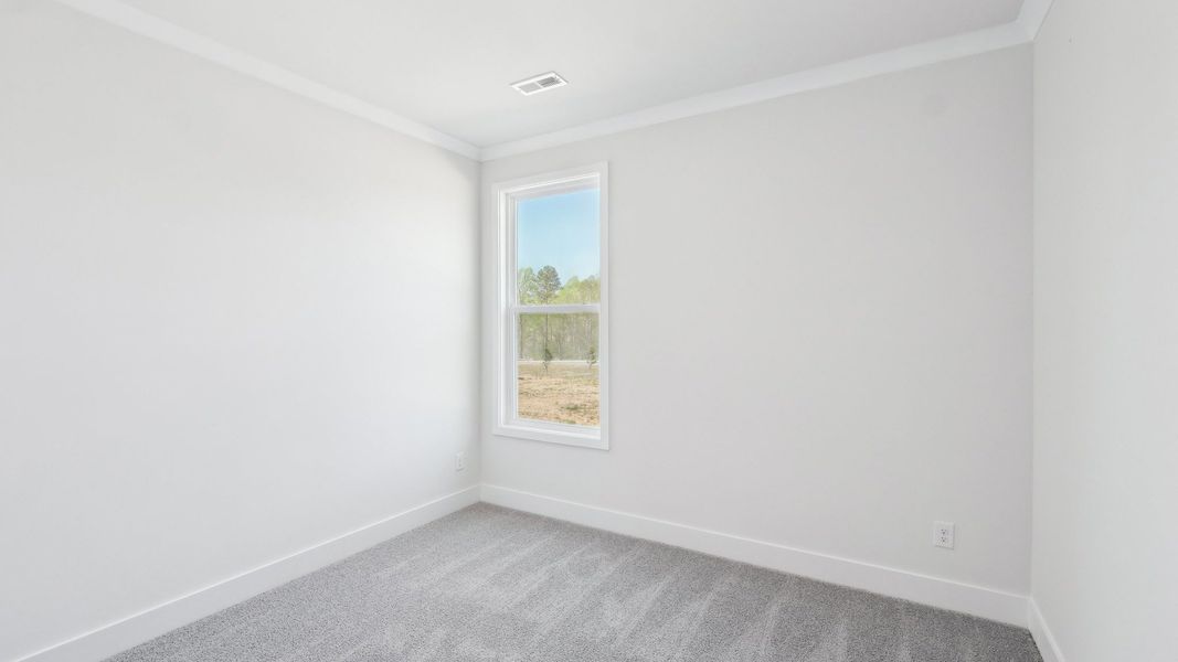 Representative unfurnished interior of a home built from the Sycamore by D.R. Horton in Westport, York (Image 27).