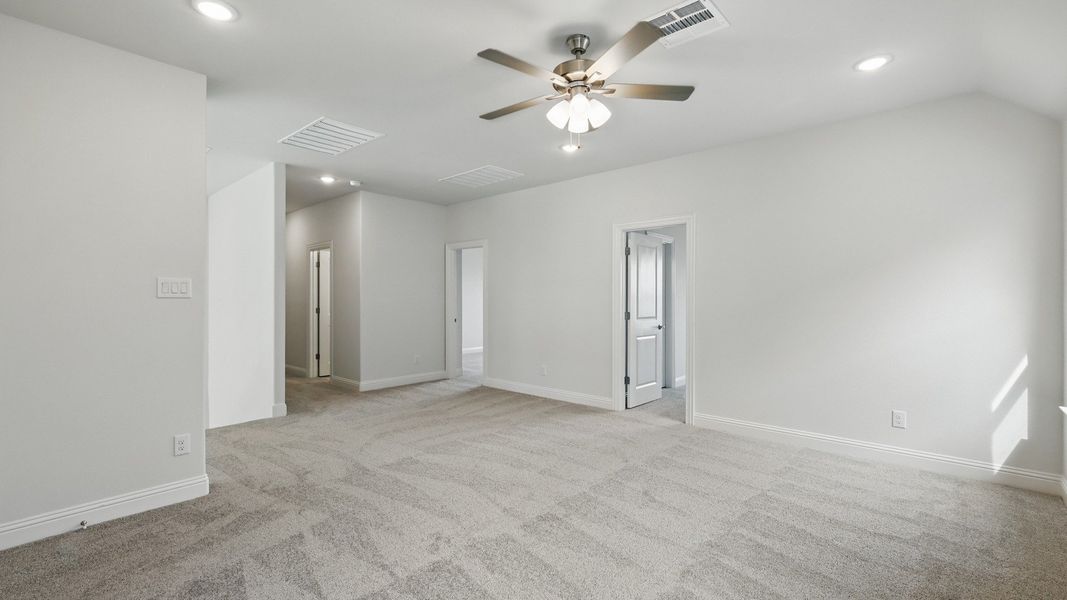 Representative furnished interior of a home built from the Brown by DRB Homes in Anna Ranch, Anna (Image 27).