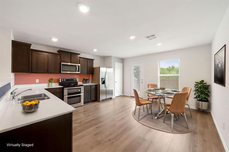 Furnished interior view inside a new home in Stonehaven, Caddo Mills (Image 10).