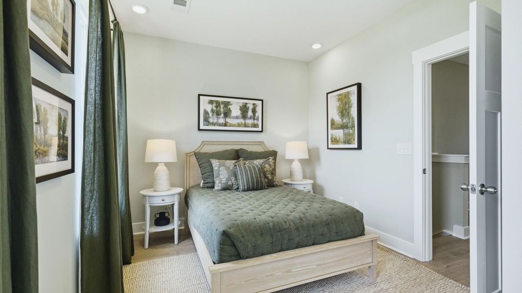 Furnished interior view inside a new home in Traynham Place, Greenville (Image 41).