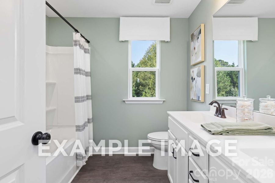 Furnished interior view inside a new home in Windgate, Mooresville (Image 19).