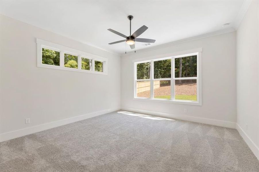 Spacious, unfurnished interior of a new home in Arden on Lanier, Cumming (Image 19).