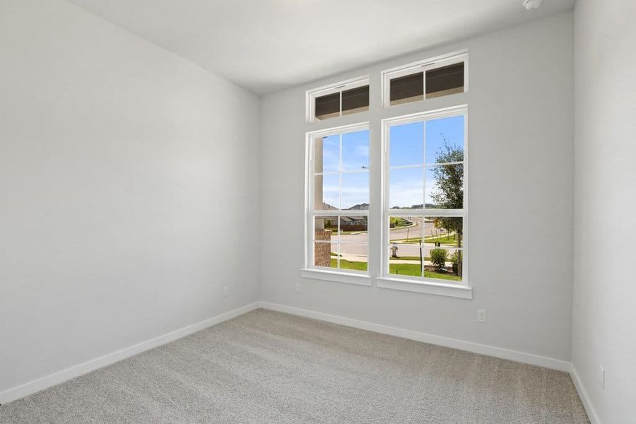 Spacious, unfurnished interior of a new home in Lariat, Liberty Hill (Image 28). Spacious, unfurnished interior of a new home in Lariat, Liberty Hill (Image 28).