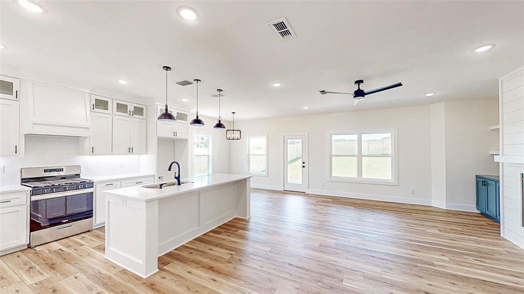 Furnished interior view inside a new home in , Bullard (Image 6).