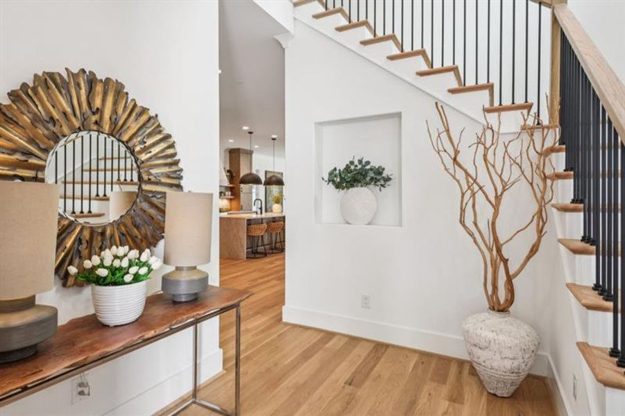 Furnished interior view inside a new home in , Marietta (Image 15).