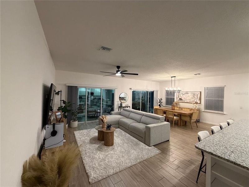 Furnished interior view inside a new home in , Newberry (Image 5).