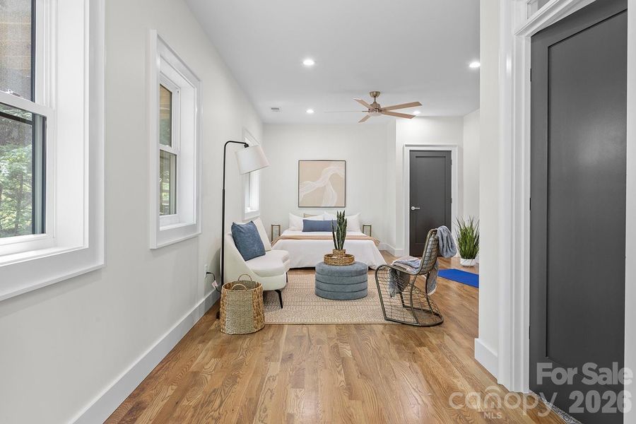 Furnished interior view inside a new home in , Asheville (Image 30).