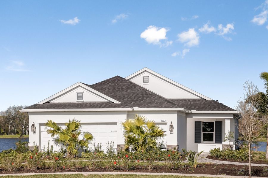 Representative exterior photo of a completed home built from the Meadow Brook by Neal Communities in Wildleaf, Parrish, FL (Image 22).