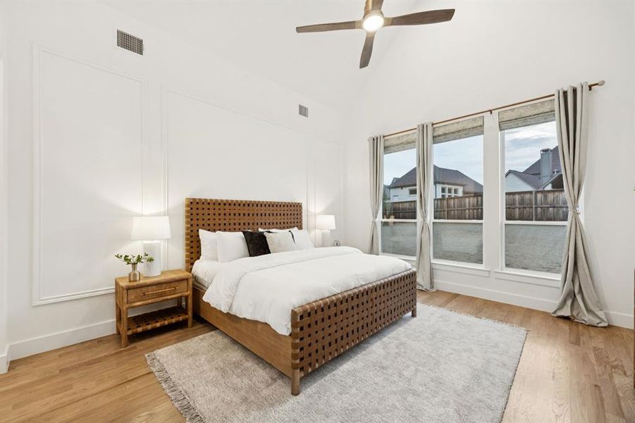 Furnished interior view inside a new home in Edgestone at Legacy, Frisco (Image 17).