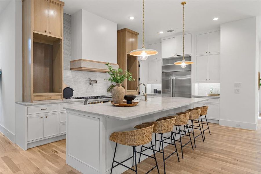 Furnished interior view inside a new home in , Dallas (Image 17).