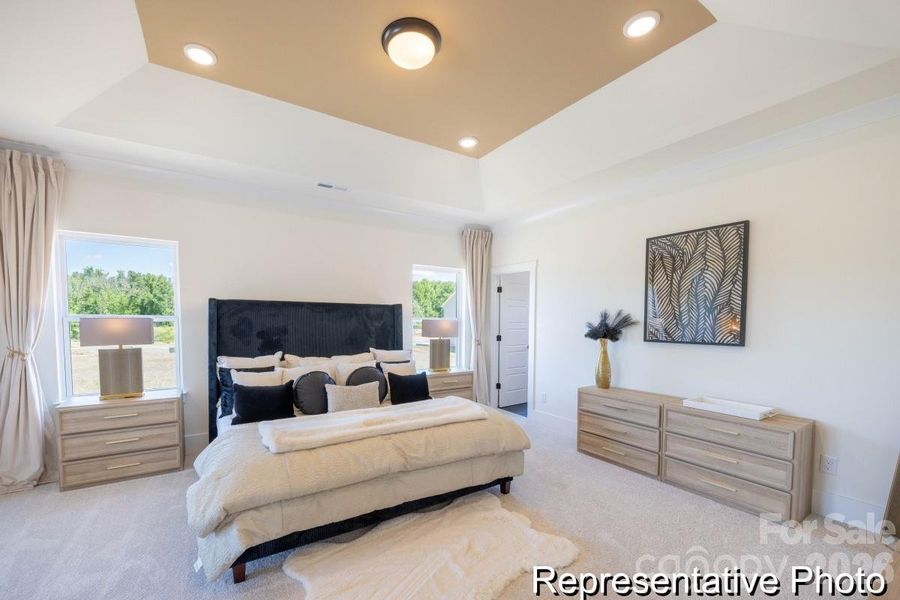 Furnished interior view inside a new home in Kensington, China Grove (Image 10). Furnished interior view inside a new home in Kensington, China Grove (Image 10).