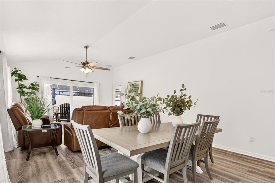 Furnished interior view inside a new home in , The Villages (Image 29).