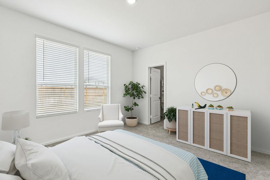 Furnished interior view inside a new home in Windcress, Cove (Image 14).