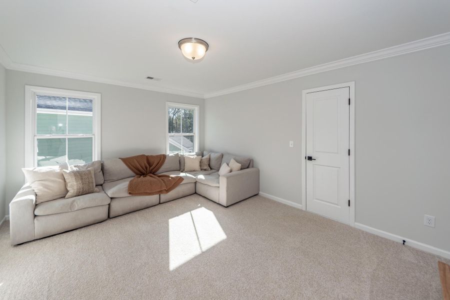 Furnished interior view inside a new home in High Point at Foxbank, Moncks Corner (Image 34).