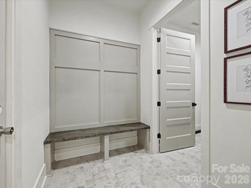 Furnished interior view inside a new home in , Clover (Image 13).