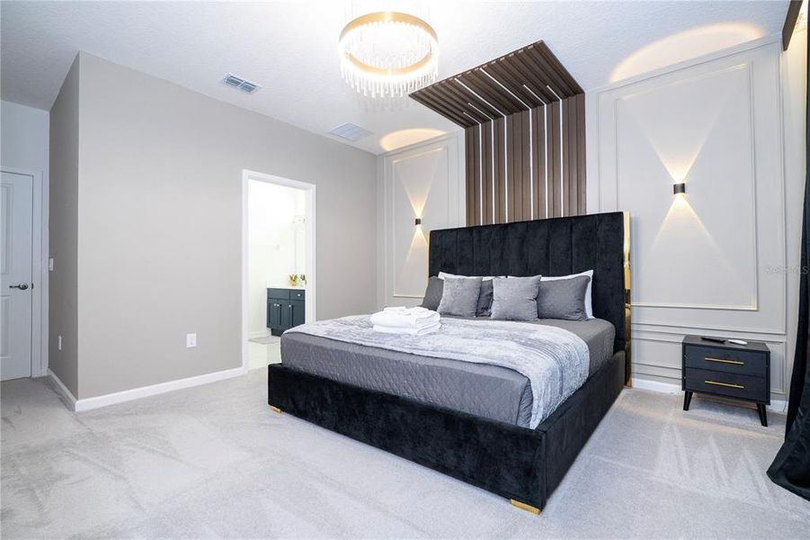 Furnished interior view inside a new home in , Kissimmee (Image 8). Furnished interior view inside a new home in , Kissimmee (Image 8).