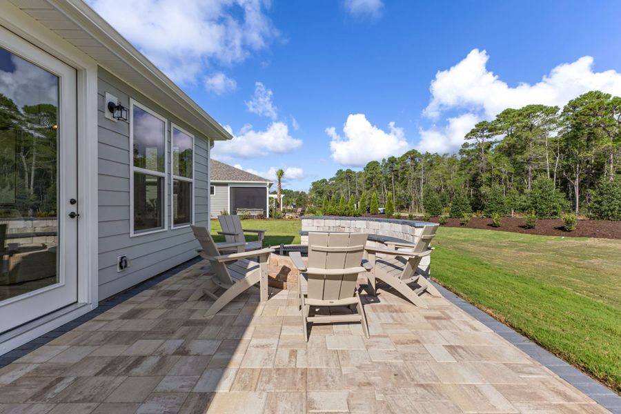 Representative exterior details of a home built from the Compass by Del Webb in Del Webb Ocean Isle Beach, Shallotte (Image 4).