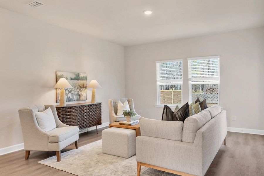Furnished interior view inside a new home in Hammock Walk at Nexton, Summerville (Image 6).