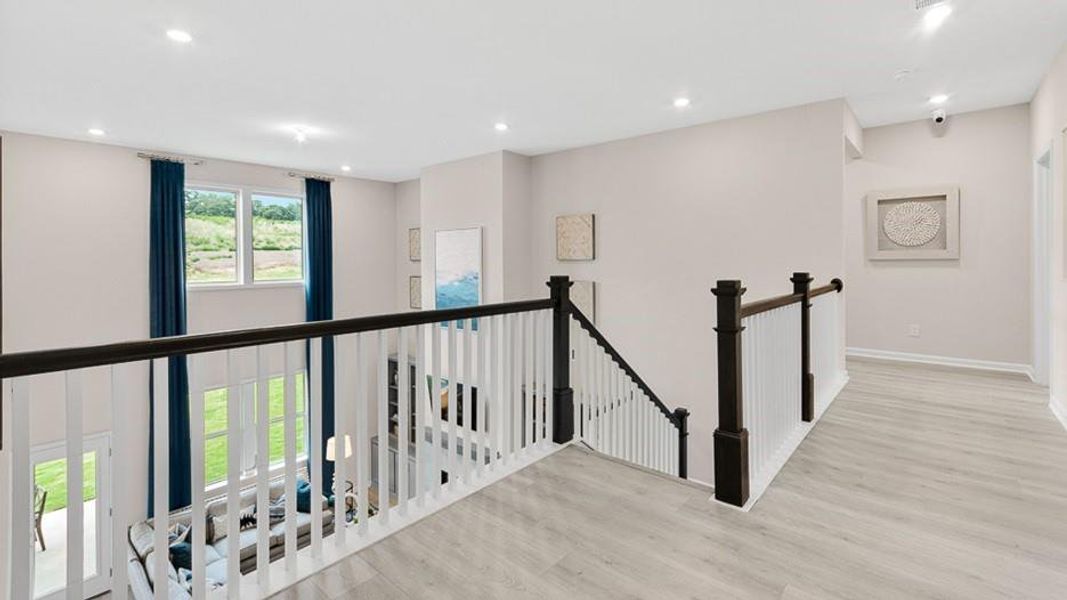 Spacious, unfurnished interior of a new home in Stratford Hills, Ball Ground (Image 19). Spacious, unfurnished interior of a new home in Stratford Hills, Ball Ground (Image 19).