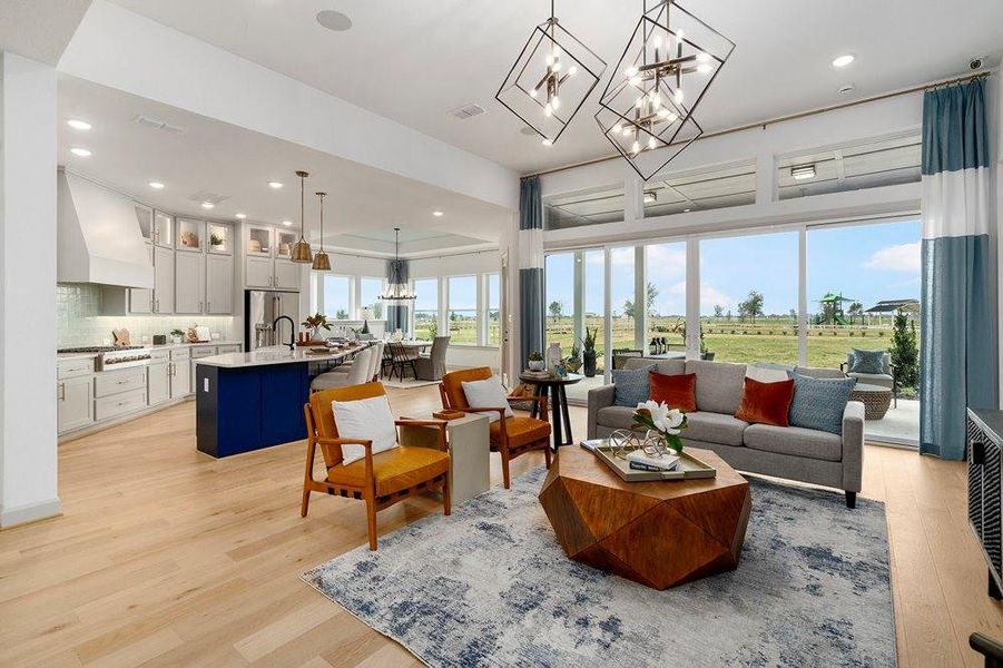 Furnished interior view inside a new home in , Waller (Image 13).