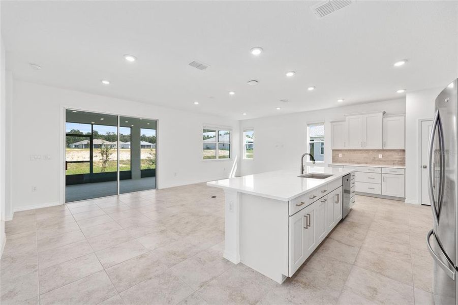 Furnished interior view inside a new home in On Top of the World Communities, Ocala (Image 7).