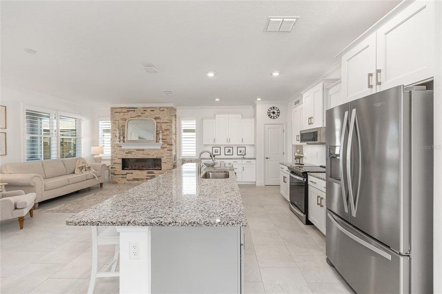 Furnished interior view inside a new home in , Ocala (Image 40).