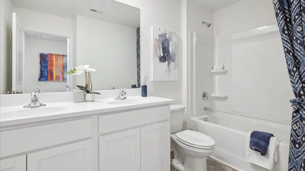 Furnished interior view inside a new home in Creekside Ridge, Dandridge (Image 26).