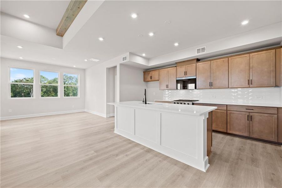 Furnished interior view inside a new home in Gatherings® at GreenHouse, Marietta (Image 8).