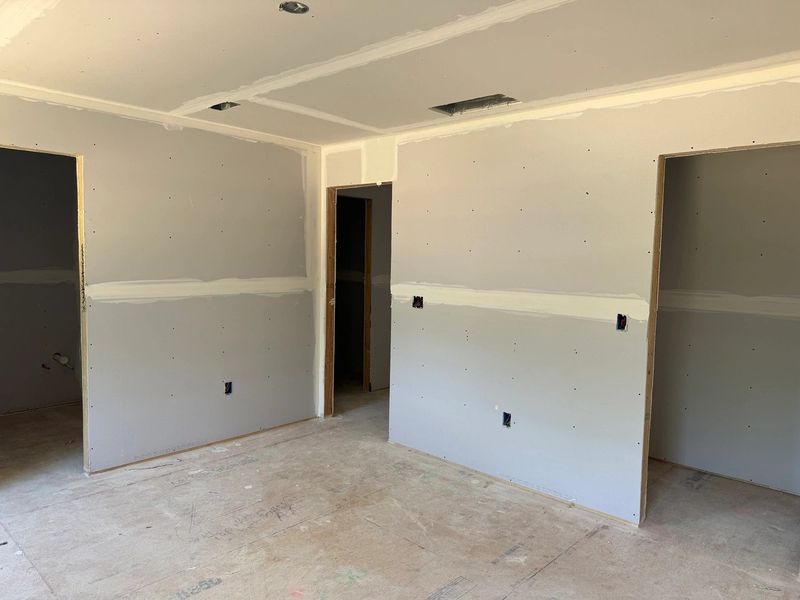 In-progress construction of a new home in Towns at The Point, Rolesville, NC (Image 16).