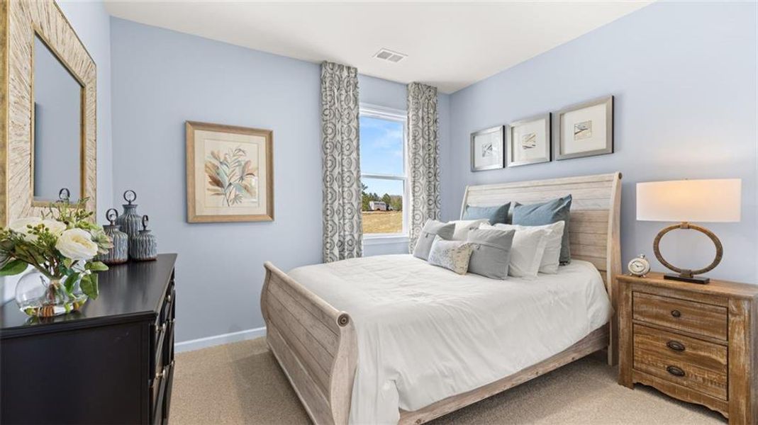 Furnished interior view inside a new home in Kingston Ranch at Lake Oconee, Buckhead (Image 37).