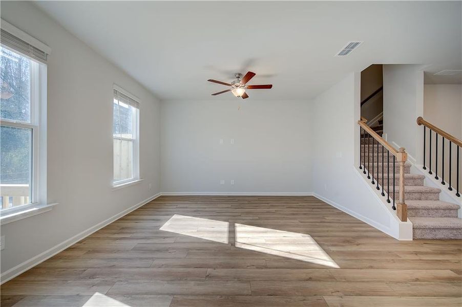 Spacious, unfurnished interior of a new home in Auburn Ridge, Riverdale (Image 14). Spacious, unfurnished interior of a new home in Auburn Ridge, Riverdale (Image 14).