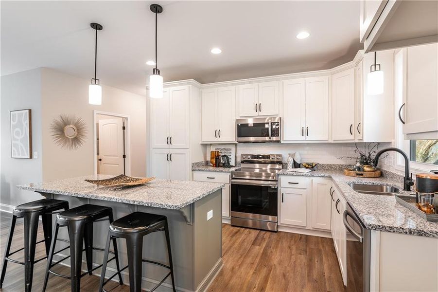Furnished interior view inside a new home in , East Ellijay (Image 22).