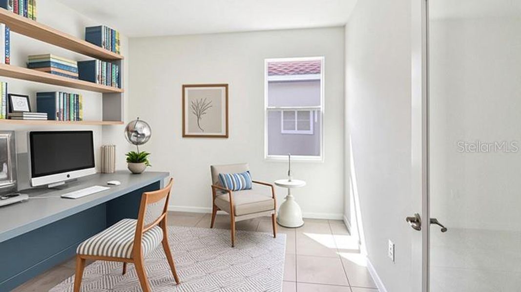 Furnished interior view inside a new home in Ocala Preserve, Ocala (Image 8).