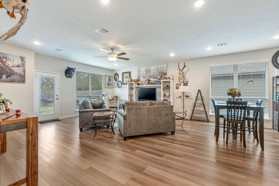 Another open floor view