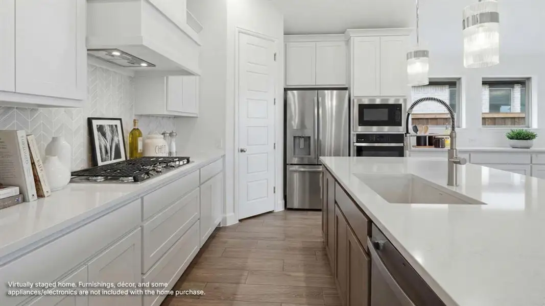 Furnished interior view inside a new home in Meraki, Forney (Image 4).