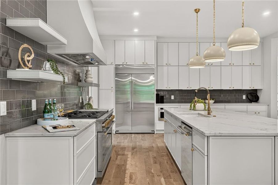Furnished interior view inside a new home in , Atlanta (Image 17).