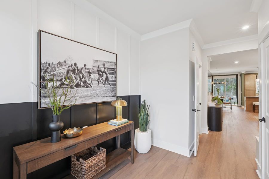 Representative furnished interior of a home built from the Mitchell by Tri Pointe Homes in Summit At Homestead, Chapel Hill (Image 19).