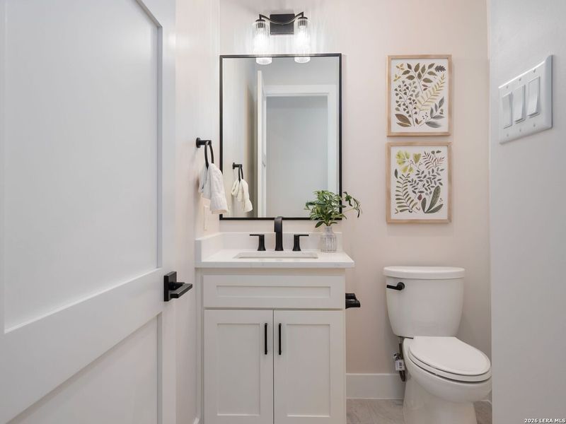 Furnished interior view inside a new home in , San Antonio (Image 33).