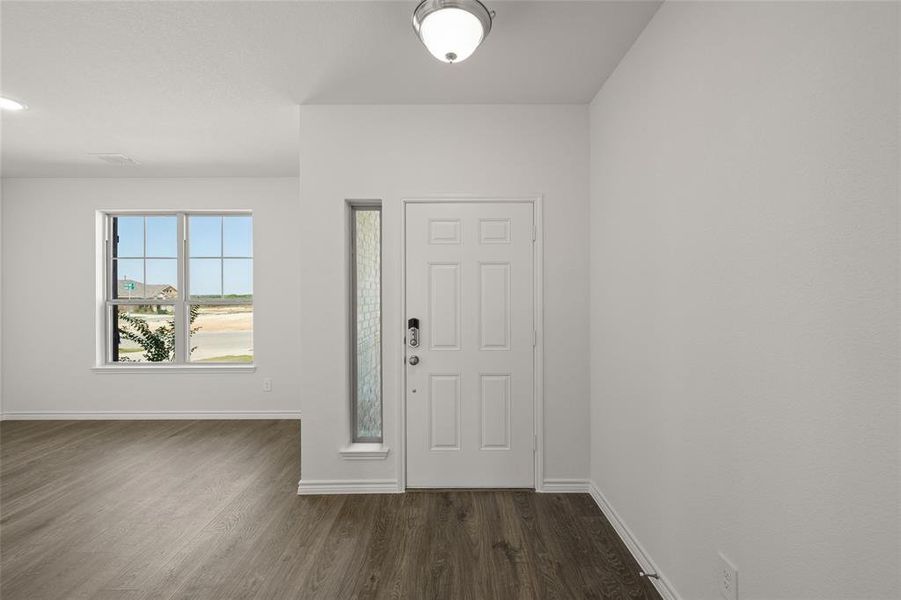 Spacious, unfurnished interior of a new home in Baker Farms, Cleburne (Image 26). Spacious, unfurnished interior of a new home in Baker Farms, Cleburne (Image 26).