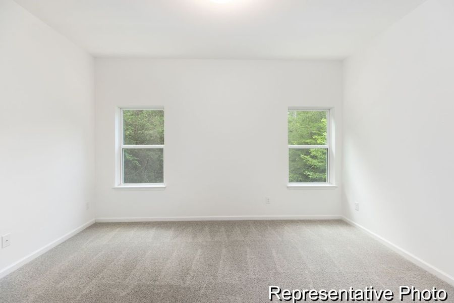 Spacious, unfurnished interior of a new home in River Rock, Winston-Salem (Image 20).